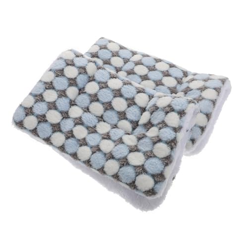 BCOATH 2 Stück Haustier Decke Schlafunterlage Haustier Schlafmatte Katzenkäfig Bett Haustier Kisten Matte Herbst Winter Haustier Matte Haustier Nest Haustier Boden von BCOATH