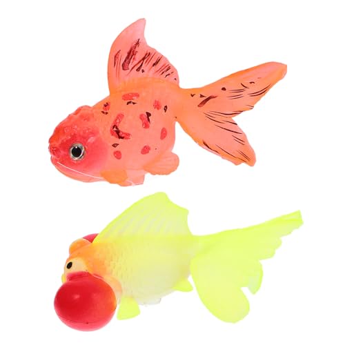 BCOATH Aquarium Deko 2 Stück Leuchtende Simulierte Goldene Schwimmende Koi Goldfische Realistisch Leuchtende Aquarium Dekoration Künstliche Goldfische Aquarium Schwimmende Goldfische Aquarium BCOATH Aquarium Deko 2 Stück Leuchtende Simulierte Goldene Schwimmende Koi Goldfische Realistisch Leuchtende Aquarium Dekoration Künstliche Goldfische Aquarium Schwimmende Goldfische Aquarium von BCOATH