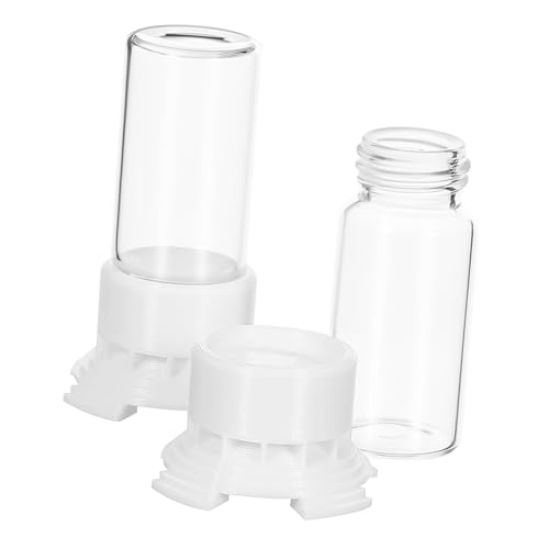 BCOATH 2 Stücke Ameisenfutterspender für Ameisennester Transparenter Wasserspender Langlebig und Kippsicher für Fütterung von Ameisen im Garten BCOATH 2 Stücke Ameisenfutterspender für Ameisennester Transparenter Wasserspender Langlebig und Kippsicher für Fütterung von Ameisen im Garten von BCOATH