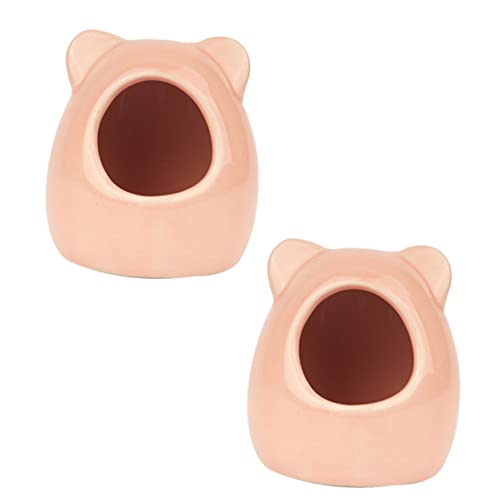 BCOATH Spielzeuge 2st Nest Keramik Sittichnest Kleines Haustier Versteck Keramikhaus Hamster Keramik Porzellan Versteck Chinchilla-hütte Keramik Mini-tierhaus Kleiner Hamster BCOATH Spielzeuge 2st Nest Keramik Sittichnest Kleines Haustier Versteck Keramikhaus Hamster Keramik Porzellan Versteck Chinchilla-hütte Keramik Mini-tierhaus Kleiner Hamster von BCOATH