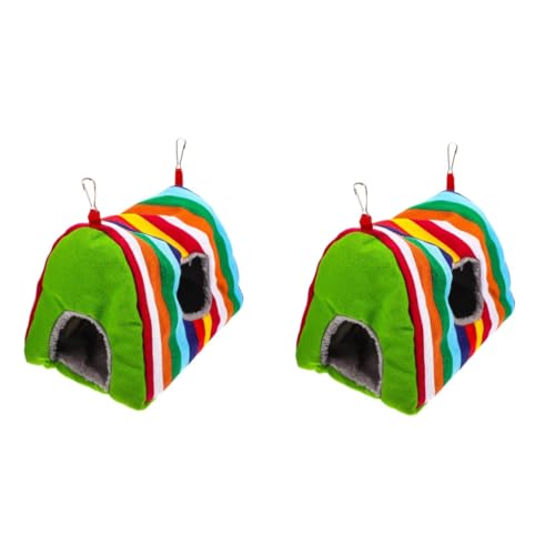 BCOATH 2 Stücke Papagei Vogel Bett Vogel Haustier Warme Nest Hängen Papagei Hängematte BCOATH 2 Stücke Papagei Vogel Bett Vogel Haustier Warme Nest Hängen Papagei Hängematte von BCOATH