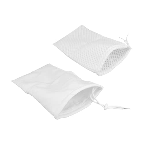 BCOATH 2 Stücke Nicht Gewebte Fisch Tank Tasche Zubehör Mesh Container Sicher Reinigung Kit Für Aquarium von BCOATH