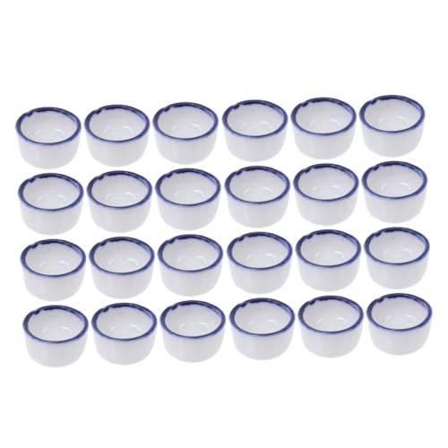 BCOATH Wasserhalter Für Reptilien Und Haustiere 24-teiliges Set Aus Keramik-wasserschalen Für Spinnen Und Frösche Nicht-Design Leicht Zu Reinigen Weiß BCOATH Wasserhalter Für Reptilien Und Haustiere 24-teiliges Set Aus Keramik-wasserschalen Für Spinnen Und Frösche Nicht-Design Leicht Zu Reinigen Weiß von BCOATH