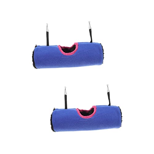 BCOATH 2 Stücke Luxus Hamster Tunnel Hängematte Guinea Pig Hideout Tunnel Hergestellt Robust Materialien von BCOATH