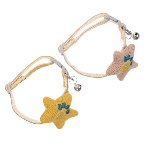 BCOATH 2St Halsband Kragen Welpe Halskette Schmuck Bowtie-Hund Hundehalsbänder für Welpen Hunde hundehalstuch tägliches Hundedekor Halsschmuck für Hunde Technische Kunststoffe BCOATH 2St Halsband Kragen Welpe Halskette Schmuck Bowtie-Hund Hundehalsbänder für Welpen Hunde hundehalstuch tägliches Hundedekor Halsschmuck für Hunde Technische Kunststoffe von BCOATH