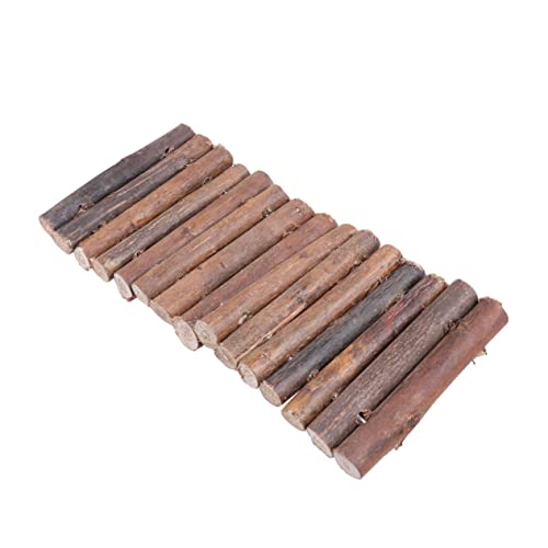 BCOATH 2stücke Holz Hamsterleiter Spielzeug Mit Versteck-höhle Und Kletternetzen Für Kleintiere Kreatives Kletterspielzeug Für Hamster Und Reptilien Fördert Spiel Und Bewegung BCOATH 2stücke Holz Hamsterleiter Spielzeug Mit Versteck-höhle Und Kletternetzen Für Kleintiere Kreatives Kletterspielzeug Für Hamster Und Reptilien Fördert Spiel Und Bewegung von BCOATH