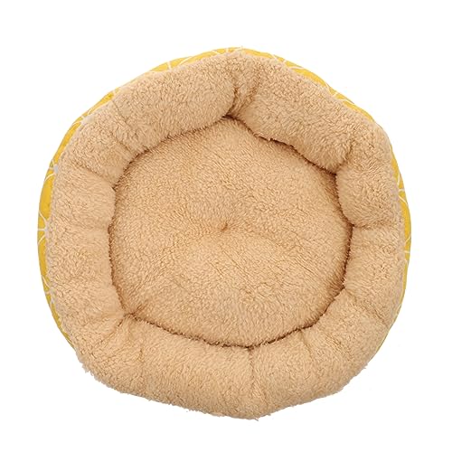 BCOATH 2St Haustierbett aus Lammvlies Hundebettdecken Schlafbett für Welpen Hundenest Schlafendes Welpenbett katzenbett pet Bed Hundeschlafbett verschleißfestes Haustiernest Tuch Yellow BCOATH 2St Haustierbett aus Lammvlies Hundebettdecken Schlafbett für Welpen Hundenest Schlafendes Welpenbett katzenbett pet Bed Hundeschlafbett verschleißfestes Haustiernest Tuch Yellow von BCOATH