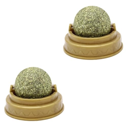 BCOATH 2St Katze leckt Ball Katzennipbälle Katze haarball behandeln Kätzchen Süßigkeiten katzenminze Catnip spielsachen spielzeuge Toy Katzenbissball Verdauungsförderer für Katzen BCOATH 2St Katze leckt Ball Katzennipbälle Katze haarball behandeln Kätzchen Süßigkeiten katzenminze Catnip spielsachen spielzeuge Toy Katzenbissball Verdauungsförderer für Katzen von BCOATH