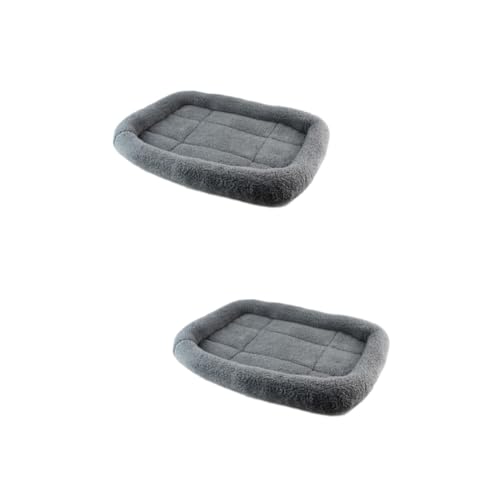 BCOATH 2St für Haustierbetten hundehaus Bett Plüsch Haustierbett Nestkissen Haustier Plüschhaus Animal Polster Animal Blanket Haustier warmes Plüschbett für Haustiere Grey BCOATH 2St für Haustierbetten hundehaus Bett Plüsch Haustierbett Nestkissen Haustier Plüschhaus Animal Polster Animal Blanket Haustier warmes Plüschbett für Haustiere Grey von BCOATH