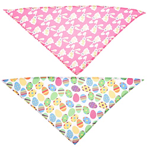 BCOATH 2Stücke Hundebandana für Haustiere Dreieckiges Halstuch aus Polyester mit Niedlichen Motiven für Geburtstagsfeiern und Festivals für Kleine und Welpen BCOATH 2Stücke Hundebandana für Haustiere Dreieckiges Halstuch aus Polyester mit Niedlichen Motiven für Geburtstagsfeiern und Festivals für Kleine und Welpen von BCOATH