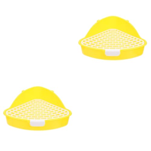BCOATH 2er-Box Kaninchentoilette Töpfchen Zug Kaninchen Kleines Haustier Kaninchengehege Drinnen Frettchen Chinchilla Ratte Hamster Igel Kaninchen-töpfchentrainer Häschen Toilette Plastik BCOATH 2er-Box Kaninchentoilette Töpfchen Zug Kaninchen Kleines Haustier Kaninchengehege Drinnen Frettchen Chinchilla Ratte Hamster Igel Kaninchen-töpfchentrainer Häschen Toilette Plastik von BCOATH