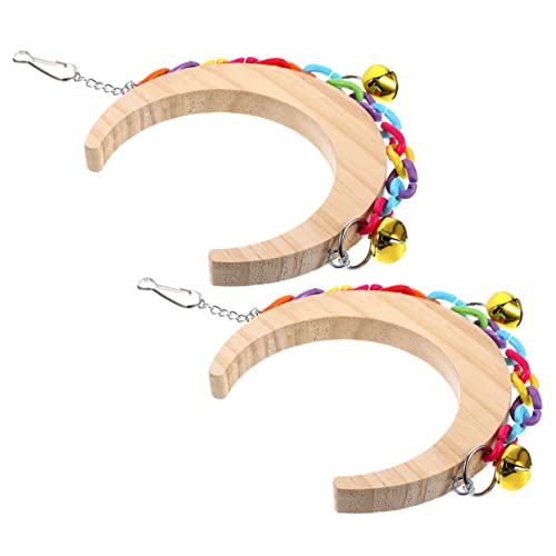 BCOATH Papagei Schaukel Spielzeug Für Käfige Decor Mond Form Schaukel Für Training Lieferungen Für Vögel BCOATH Papagei Schaukel Spielzeug Für Käfige Decor Mond Form Schaukel Für Training Lieferungen Für Vögel von BCOATH