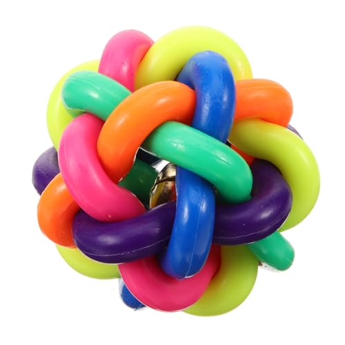 BCOATH 2 Stücke Bunte Kätzchen Und Hund Spielzeug Material Quietschende Mit Glocke Hund Welpen Spielzeug BCOATH 2 Stücke Bunte Kätzchen Und Hund Spielzeug Material Quietschende Mit Glocke Hund Welpen Spielzeug von BCOATH