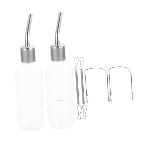 BCOATH 2st Externe Trinkflasche Für Meerschweinchen Tropffrei Wasserspender Zum Aufhängen Für Vögel Haustier Hängende Wasserflasche Auto-Spender Für Haustiere Wasserspender Für Hunde Hase BCOATH 2st Externe Trinkflasche Für Meerschweinchen Tropffrei Wasserspender Zum Aufhängen Für Vögel Haustier Hängende Wasserflasche Auto-Spender Für Haustiere Wasserspender Für Hunde Hase von BCOATH