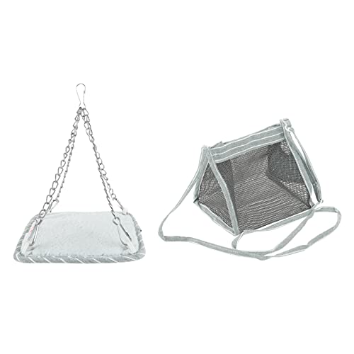 BCOATH Reisetasche für Haustiere mit Hängematte für Chinchilla Hamster Igel tragbar BCOATH Reisetasche für Haustiere mit Hängematte für Chinchilla Hamster Igel tragbar von BCOATH
