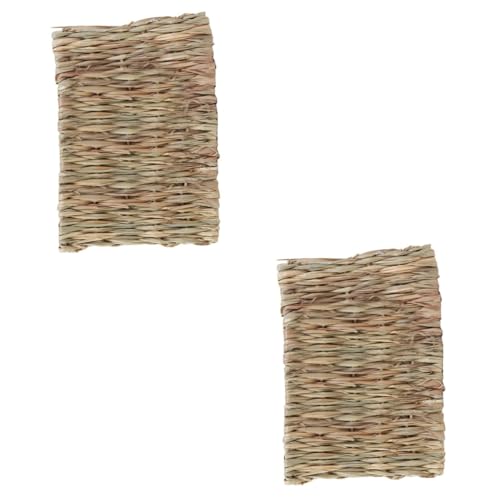 BCOATH 2st Hasenmatte Grasmatte Strohbett Für Hamster Spielzeug Für Haustiere Kauspielzeug Bastelspielzeug Beißspielzeug Haustier Bettwäsche Laufbetten Einstreu Für Kleintiere Spielzeuge BCOATH 2st Hasenmatte Grasmatte Strohbett Für Hamster Spielzeug Für Haustiere Kauspielzeug Bastelspielzeug Beißspielzeug Haustier Bettwäsche Laufbetten Einstreu Für Kleintiere Spielzeuge von BCOATH