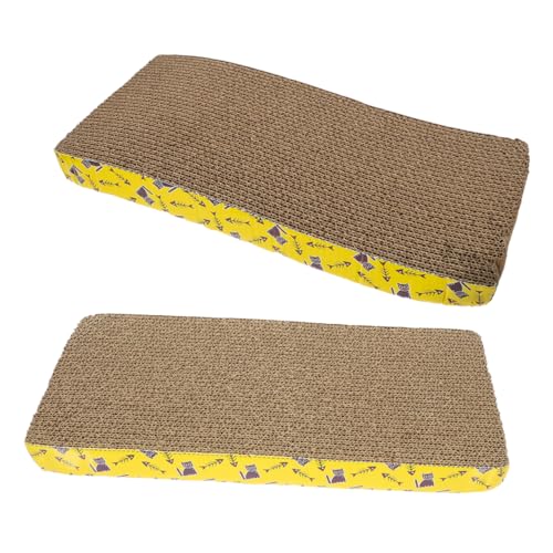 BCOATH 2st Kratzbaum Für Katzen Kätzchen-kratzunterlage Katzenkratzbrett Katze Kratzt Kratzspielzeug Für Katzen Wand Kratzbrett Wiederverwendbares Katzenkratzpad Wellpapier BCOATH 2st Kratzbaum Für Katzen Kätzchen-kratzunterlage Katzenkratzbrett Katze Kratzt Kratzspielzeug Für Katzen Wand Kratzbrett Wiederverwendbares Katzenkratzpad Wellpapier von BCOATH