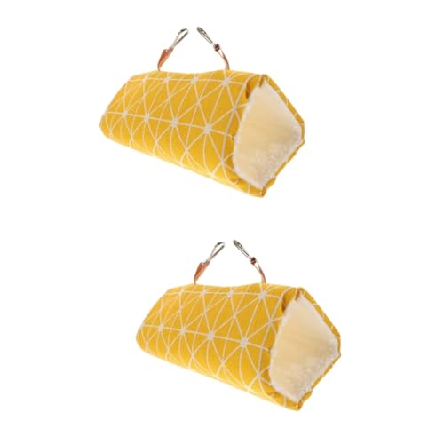 BCOATH 2stücke Kleintier Schlafnest Tunnel Bequeme Hängematte Für Hamster Meerschweinchen Und Vögel Warmes Vielseitiges Nest Für Ganze Jahr Einfache Installation Im Käfig BCOATH 2stücke Kleintier Schlafnest Tunnel Bequeme Hängematte Für Hamster Meerschweinchen Und Vögel Warmes Vielseitiges Nest Für Ganze Jahr Einfache Installation Im Käfig von BCOATH