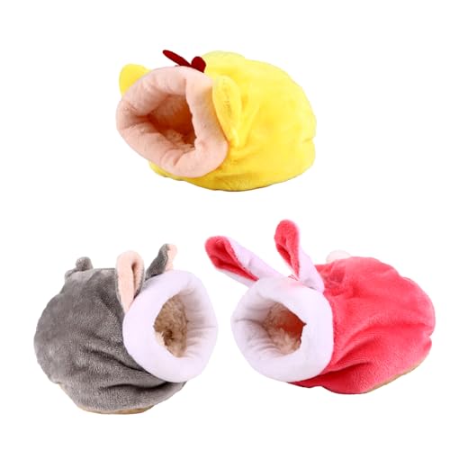 BCOATH Meerschweinchen-höhlenbetten Warmes Haustierbett Cartoon-Form Für Kleintiere Rattennest BCOATH Meerschweinchen-höhlenbetten Warmes Haustierbett Cartoon-Form Für Kleintiere Rattennest von BCOATH