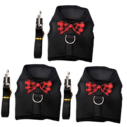 BCOATH 3 Sets Mesh Weste Typ Haustier Geschirre Set Zugseil Für Und Atmungsaktive Hund Weste BCOATH 3 Sets Mesh Weste Typ Haustier Geschirre Set Zugseil Für Und Atmungsaktive Hund Weste von BCOATH