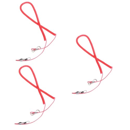 BCOATH 3 Pcs 5 Elastische Vogel Leine 5m Training Seil Für Papagei Kunststoff Und Draht Vogel Zufällig BCOATH 3 Pcs 5 Elastische Vogel Leine 5m Training Seil Für Papagei Kunststoff Und Draht Vogel Zufällig von BCOATH