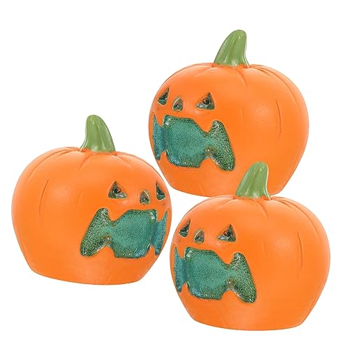 BCOATH 3stücke Halloween Kürbis Deko Miniatur Resin Kürbisse Für Aquarien Und Tischdekoration Lebendige Landschaftsgestaltung Halloween Deko Für Indoor-anlässe BCOATH 3stücke Halloween Kürbis Deko Miniatur Resin Kürbisse Für Aquarien Und Tischdekoration Lebendige Landschaftsgestaltung Halloween Deko Für Indoor-anlässe von BCOATH