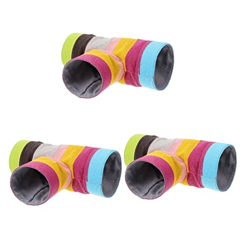 BCOATH 3 Stücke Meerschweinchen Bett Tunnel Komfortable Hideout Nest Multi-verwenden Pet Spielzeug Atmungsaktiv Und Dekorative BCOATH 3 Stücke Meerschweinchen Bett Tunnel Komfortable Hideout Nest Multi-verwenden Pet Spielzeug Atmungsaktiv Und Dekorative von BCOATH