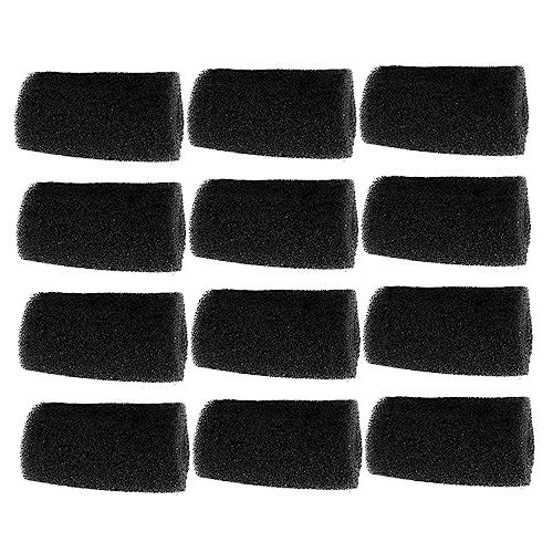 BCOATH 36 STK Schwamm Aquarium vorfilter Filter medium Filter Reinigung Filter Verlängerung Aquarium-Vorfilter Filter für Aquarien Filtermedien Aquarienschaum Filter-Aquarium Black von BCOATH