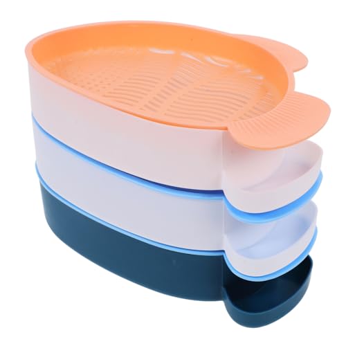 BCOATH 3stücke Katzengrasbox Mit Hydroponischem Anbau Erdlose Pflanzbox Für Katzenminze Katzengras-tablett Für Haushalt Und Indoor-Garten Einfache Und Keimung von BCOATH