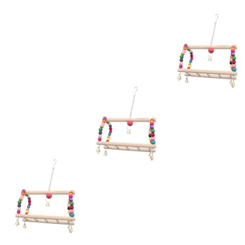 BCOATH 3 Stücke Vogel Schaukel Papagei Schaukel Spielzeug Vogel Spielzeug Zufällige Stil BCOATH 3 Stücke Vogel Schaukel Papagei Schaukel Spielzeug Vogel Spielzeug Zufällige Stil von BCOATH