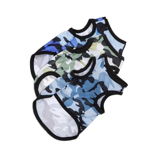 BCOATH 3st Haustierweste Strandkleidung Für Hunde Hundebox-Matte, Hundekleider Für Kleine Hunde Hunde-Sommershirt Hundeweste Hundekleidung, Hundekühlkissen Haustierkleidung Polyester BCOATH 3st Haustierweste Strandkleidung Für Hunde Hundebox-Matte, Hundekleider Für Kleine Hunde Hunde-Sommershirt Hundeweste Hundekleidung, Hundekühlkissen Haustierkleidung Polyester von BCOATH