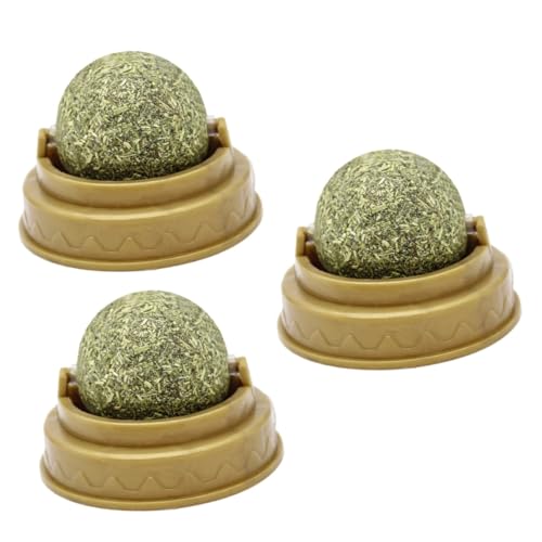 BCOATH Katzenminze Ball 3st Katze Leckt Ball Katzenminze Wand Kauspielzeug Katzenminze Lutscher Minzkugeln Lecken Katze Süßigkeiten Katze Haarball Behandeln Katzenbissball Katzennahrung BCOATH Katzenminze Ball 3st Katze Leckt Ball Katzenminze Wand Kauspielzeug Katzenminze Lutscher Minzkugeln Lecken Katze Süßigkeiten Katze Haarball Behandeln Katzenbissball Katzennahrung von BCOATH