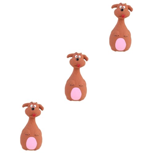 BCOATH 3 Stück Hunde-quietschspielzeug Aus Latex Cartoon-molaren-kauspielzeug Für Haustiere Zum Beißen Und Spielen Sicheres Und Bequemes Hundespielzeug BCOATH 3 Stück Hunde-quietschspielzeug Aus Latex Cartoon-molaren-kauspielzeug Für Haustiere Zum Beißen Und Spielen Sicheres Und Bequemes Hundespielzeug von BCOATH