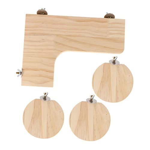 BCOATH 4stücke Holz-plattform Spielzeug Für Hamster Chinchilla Und Kleine Nager Praktische Sprungbretter Für Käfige Fördert Spiel Und Bewegung Leicht Zu Installieren BCOATH 4stücke Holz-plattform Spielzeug Für Hamster Chinchilla Und Kleine Nager Praktische Sprungbretter Für Käfige Fördert Spiel Und Bewegung Leicht Zu Installieren von BCOATH