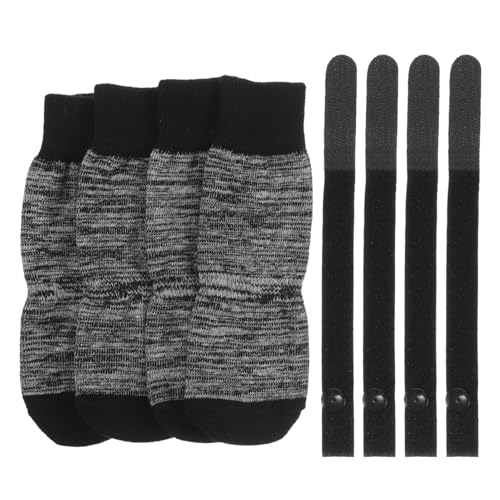 BCOATH Baumwollsocken für Hundepfoten 4 Stück verschleißfeste tragbare Hundesocken Pfotenschutz für Hunde atmungsaktiv waschbar Haustiersocken Wärme für den Winter BCOATH Baumwollsocken für Hundepfoten 4 Stück verschleißfeste tragbare Hundesocken Pfotenschutz für Hunde atmungsaktiv waschbar Haustiersocken Wärme für den Winter von BCOATH