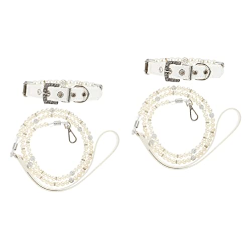 BCOATH 4 Stück Elegante Hundehalsbänder Verstellbar Für Welpen Und Hunde Haustier-Halskette Für Den Alltag Und Besondere Anlässe BCOATH 4 Stück Elegante Hundehalsbänder Verstellbar Für Welpen Und Hunde Haustier-Halskette Für Den Alltag Und Besondere Anlässe von BCOATH