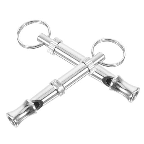 BCOATH 4 Stück Haustierpfeife Hundetrainingspfeifen Ultraschallpfeife Clicker für Hundetraining Vogelpfeife freilaufgehege Deutscher schäferhund Heiser Hundepfeife Pfeife für Hunde Silver BCOATH 4 Stück Haustierpfeife Hundetrainingspfeifen Ultraschallpfeife Clicker für Hundetraining Vogelpfeife freilaufgehege Deutscher schäferhund Heiser Hundepfeife Pfeife für Hunde Silver von BCOATH