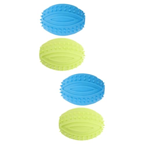BCOATH 4 Stück Hundeball aus Gummi Interaktives Spielzeug für Hunde kaubälle für welpen Hundekauball Interactive Dog Toys kauspielzeug welpe kleine Hundebälle tragbares Hundespielzeug BCOATH 4 Stück Hundeball aus Gummi Interaktives Spielzeug für Hunde kaubälle für welpen Hundekauball Interactive Dog Toys kauspielzeug welpe kleine Hundebälle tragbares Hundespielzeug von BCOATH