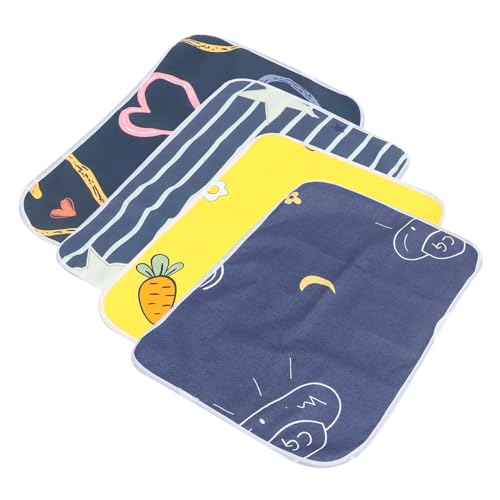 BCOATH Waschbare Wiederverwendbare PIPI-Pads 4er-Pack Einstreu Für Meerschweinchen Wasserabsorbierend Weich Einstreu Für Hamster Und Haustiere BCOATH Waschbare Wiederverwendbare PIPI-Pads 4er-Pack Einstreu Für Meerschweinchen Wasserabsorbierend Weich Einstreu Für Hamster Und Haustiere von BCOATH