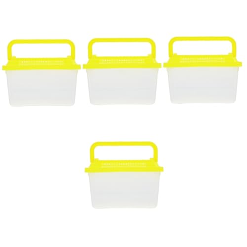BCOATH 4 Stücke Aquarium Behälter Kunststoff Handheld Fisch Tank Tragbare Schildkröte Fütterung Box Hause Schildkröte Wohn Box BCOATH 4 Stücke Aquarium Behälter Kunststoff Handheld Fisch Tank Tragbare Schildkröte Fütterung Box Hause Schildkröte Wohn Box von BCOATH