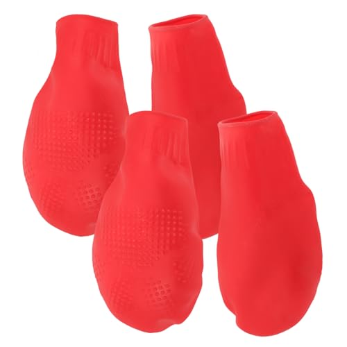 BCOATH 4 Stück Hunde-Regenschuhe Keine Welpenschuhe Haustierschuhe Für Outdoor-aktivitäten BCOATH 4 Stück Hunde-Regenschuhe Keine Welpenschuhe Haustierschuhe Für Outdoor-aktivitäten von BCOATH