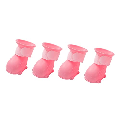 BCOATH 4-teiliges Hunde-Regenstiefel-Haustier-Schuhwerk Für Regnerische Tage - Bequem Und BCOATH 4-teiliges Hunde-Regenstiefel-Haustier-Schuhwerk Für Regnerische Tage - Bequem Und von BCOATH
