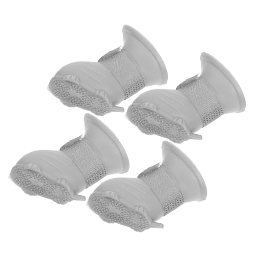BCOATH 4 Stück wasserdichte Welpenstiefel, rutschfeste Hundeschuhe Für Regnerische Tage, Bequeme Regenstiefel Für Haustiere, Schuhe Für Im Freien Und Reisen BCOATH 4 Stück wasserdichte Welpenstiefel, rutschfeste Hundeschuhe Für Regnerische Tage, Bequeme Regenstiefel Für Haustiere, Schuhe Für Im Freien Und Reisen von BCOATH