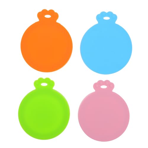 BCOATH 4 Stücke Pet Tove Can Covers Set Set Silikone Pet-Dealing Can-lids Pet-fütterungsversorgung BCOATH 4 Stücke Pet Tove Can Covers Set Set Silikone Pet-Dealing Can-lids Pet-fütterungsversorgung von BCOATH