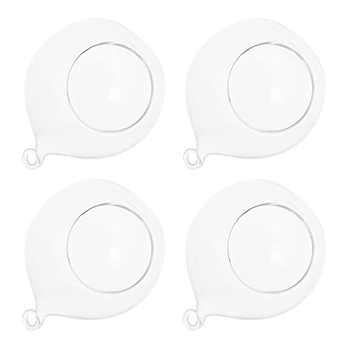 BCOATH 4stücke Hängende Glasblumentöpfe Für Sukkulenten Dekorative Terrarien Für Wohnen Für Pflanzenliebhaber Und -landschaften Transparent Und Vielseitig Einsetzbar BCOATH 4stücke Hängende Glasblumentöpfe Für Sukkulenten Dekorative Terrarien Für Wohnen Für Pflanzenliebhaber Und -landschaften Transparent Und Vielseitig Einsetzbar von BCOATH