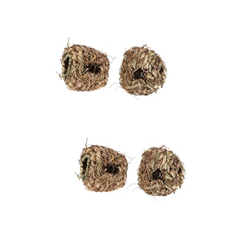 BCOATH 4-Teiliger Käfig Zum Spielen Nagen Gras Aktivität Kaninchen Unterhaltung Kaninchen Tierweben Natürliches Stroh Schleifen Training Für Ing Hase Gewebte Schweine BCOATH 4-Teiliger Käfig Zum Spielen Nagen Gras Aktivität Kaninchen Unterhaltung Kaninchen Tierweben Natürliches Stroh Schleifen Training Für Ing Hase Gewebte Schweine von BCOATH