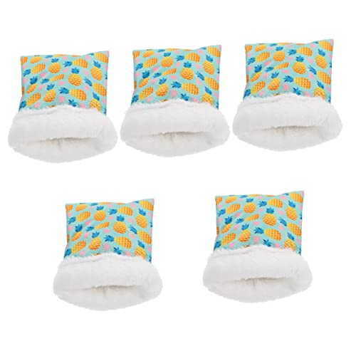 BCOATH 5 Stücke Meerschweinchen Bett Haustier Schlafsack Haustier Bett Baumwolle Für Segelflugzeug Beutel Hamster Warme Nest BCOATH 5 Stücke Meerschweinchen Bett Haustier Schlafsack Haustier Bett Baumwolle Für Segelflugzeug Beutel Hamster Warme Nest von BCOATH