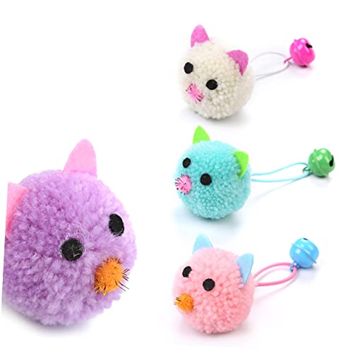 BCOATH Bezauberndes Katzen-backenzahnspielzeug Plüschmaus Glocke Und Sound Für Verspielte Pfoten BCOATH Bezauberndes Katzen-backenzahnspielzeug Plüschmaus Glocke Und Sound Für Verspielte Pfoten von BCOATH