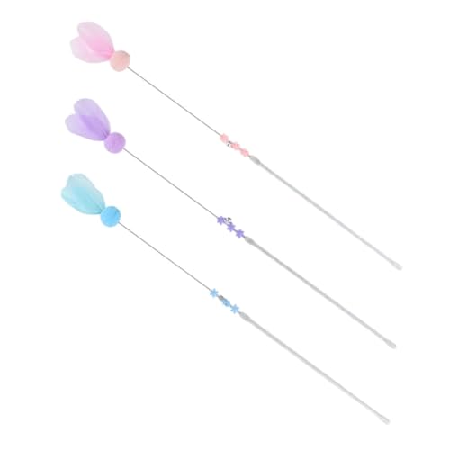 BCOATH 2sets Katze Necken Sticks Kit Für Kätzchen Interaktive Spielzeug Pet Supplies 3 Stücke * 2 BCOATH 2sets Katze Necken Sticks Kit Für Kätzchen Interaktive Spielzeug Pet Supplies 3 Stücke * 2 von BCOATH