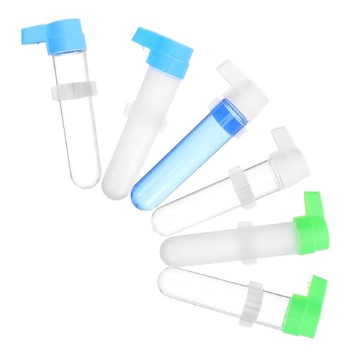 BCOATH 6 Stück Automatischer Vogeltränke für Wellensittiche Papageien Kanarienvögel Hängender Wasserspender aus Langlebigem Leicht zu Reinigendem Material Ergonomisch für Kleine BCOATH 6 Stück Automatischer Vogeltränke für Wellensittiche Papageien Kanarienvögel Hängender Wasserspender aus Langlebigem Leicht zu Reinigendem Material Ergonomisch für Kleine von BCOATH